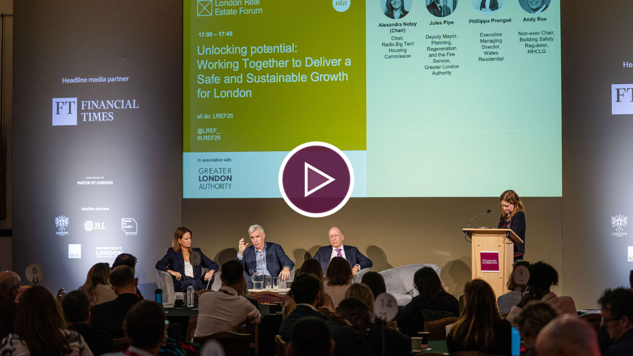 Unlocking potential: working together to deliver safe and sustainable growth for London
